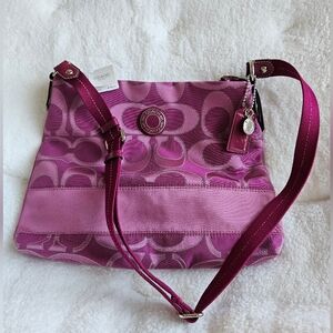 NWT Coach Purple and Pink